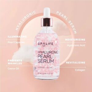 Hyaluronic Acid Face Serum by Spa Life ~ 100 Ml (3.7 Oz) - NEW